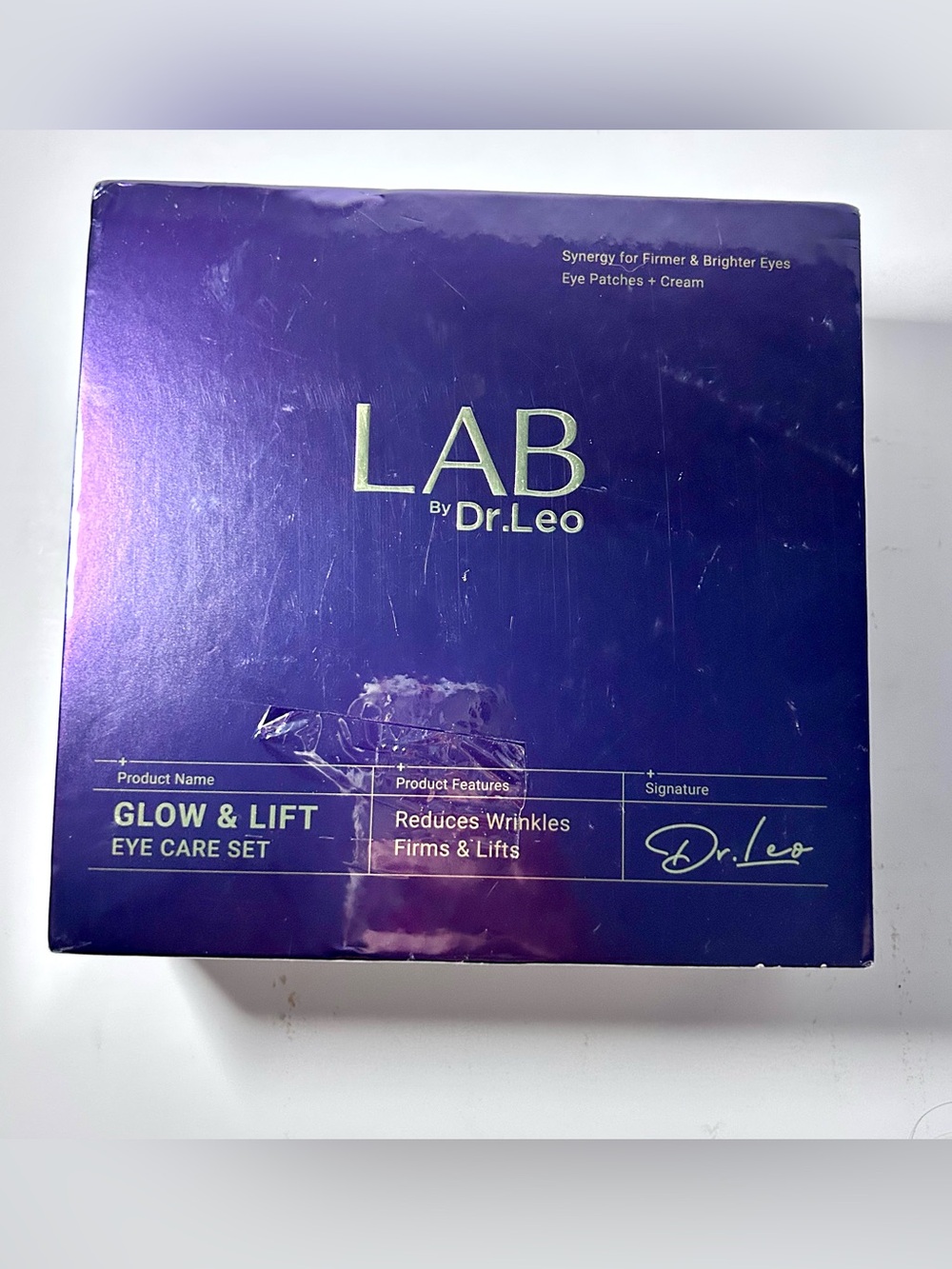 Lab by Dr. Leo Glow & Lift Care Set New Sealed